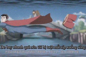 Cười lăn lộn với clip hài: Siêu nhân mất... quần lót